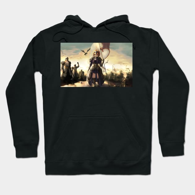 Jeanne D'arc Hoodie by TeGo-Art